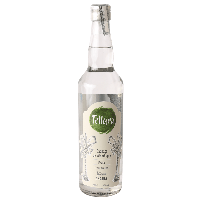 CX C/ 12un - Cachaça Tellura Prata 700ml - Engenho da Abadia